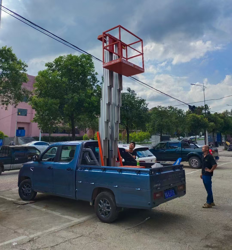 可克达拉车载铝合金式高空作业车